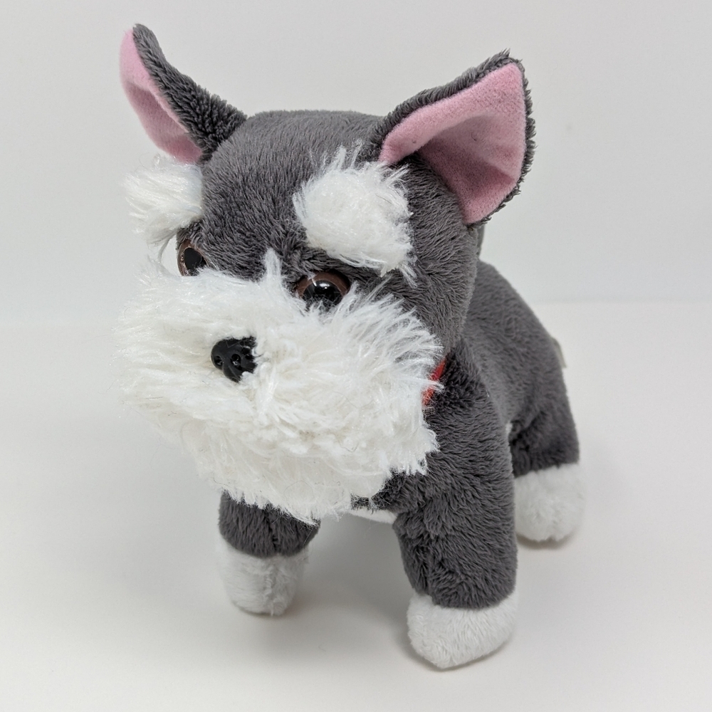 Walmart Plush Dog My Life As Gray Scotty Puppy Schnauzer for 18" Dolls